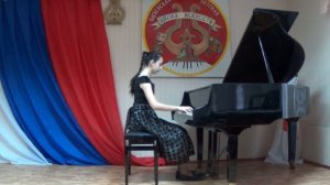 Мустафаева Зара, Этюд ор. 299 № 38 К. Черни, преподаватель Вализер С.И.