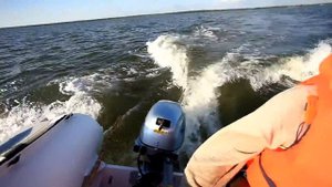 Honda BF20 + Suzumar RIB @ full speed