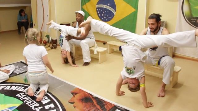 Школа капоэйры FGR Moscow дети 2017 смотреть онлайн