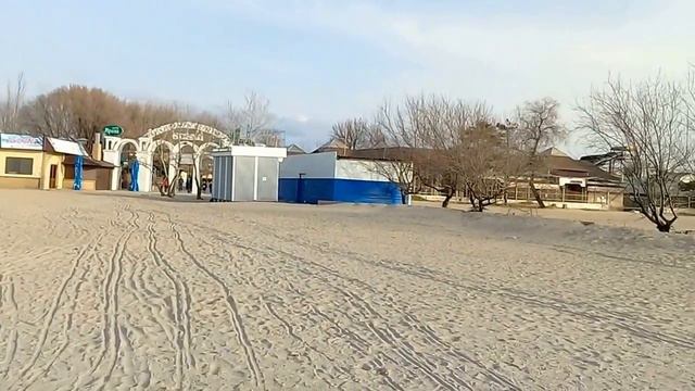 Анапа.28 марта. Улица Гребенская. Центральный пляж смотреть онлайн