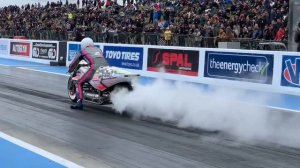 ROCKET POWERED MOTORCYCLE BREAKS WORLD RECORD!