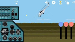 Как завести вертолёт МИ-8.В игре pixel helicopter simulator.