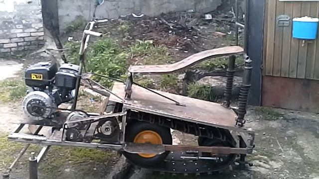 самодельный снегоход ХАСКА смотреть онлайн