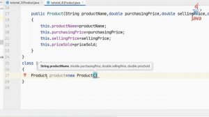 Java Programming:  constructor and object