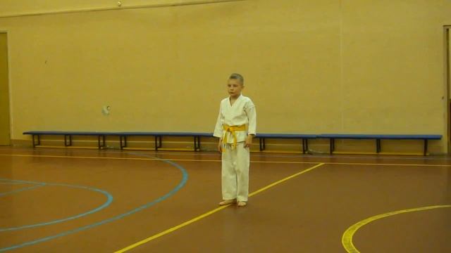 Хаян Нидан. Ката на оранжевый пояс по каратэ. Heian Nidan смотреть онлайн