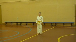 Хаян Нидан. Ката на оранжевый пояс по каратэ. Heian Nidan