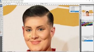 Photoshop Female to Male - Adele
