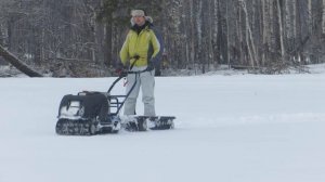 Мотобуксировщик "Партизан"