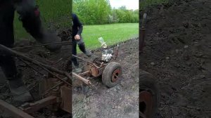 Самодельный Мотоблок для дачи!