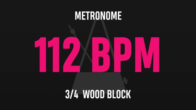 112 BPM 3/4 - Best Metronome (Sound : Wood block) смотреть онлайн
