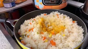 Плов с тунцом / самый вкусный плов в мире / авторский рецепт