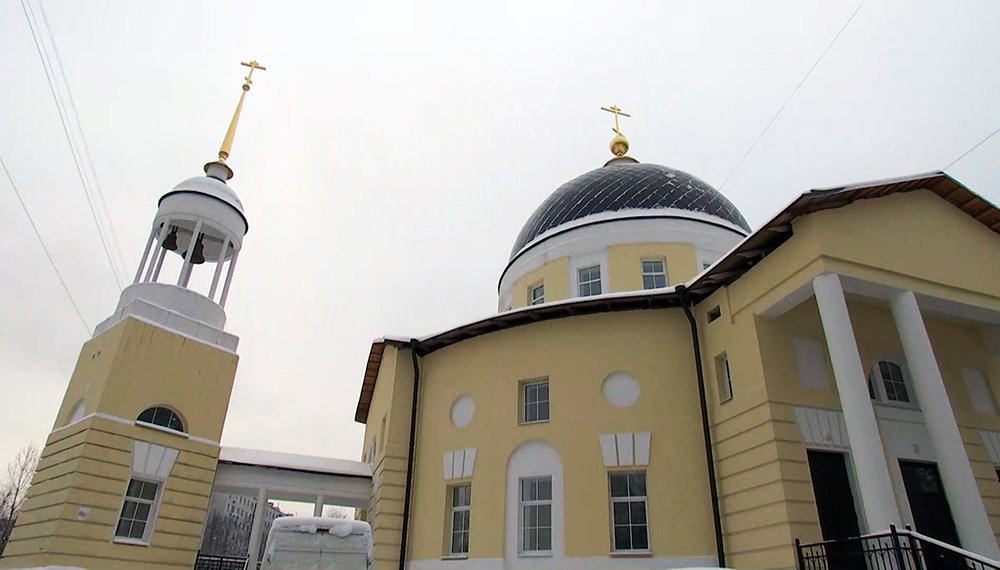 В Москве возвели храм Живоначальной Троицы / События на ТВЦ