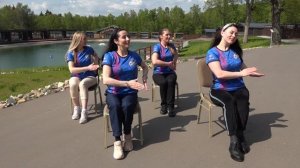 Разминка (20+) наша веселая сидячая