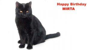 Mirta  Cats Gatos - Happy Birthday