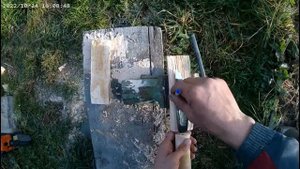 Нож якут изготовление ручки и ножен.