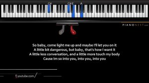 Ariana Grande - Into You - Piano Karaoke / Sing Along / Cover with Lyrics