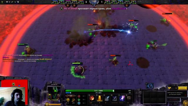 Dota 2 mod Warlocks. Опасный камбек. смотреть онлайн