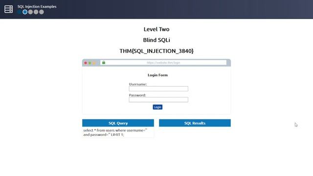 SQL Injection - Tryhackme