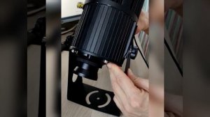 Установка и настройка гобо проектора