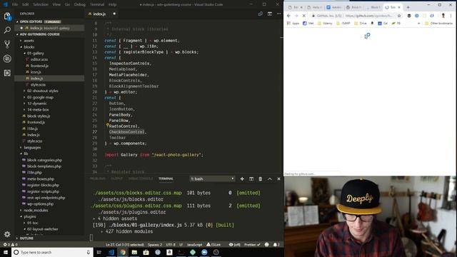 Adv Gutenberg Course Planning - React on a Block Frontend смотреть онлайн