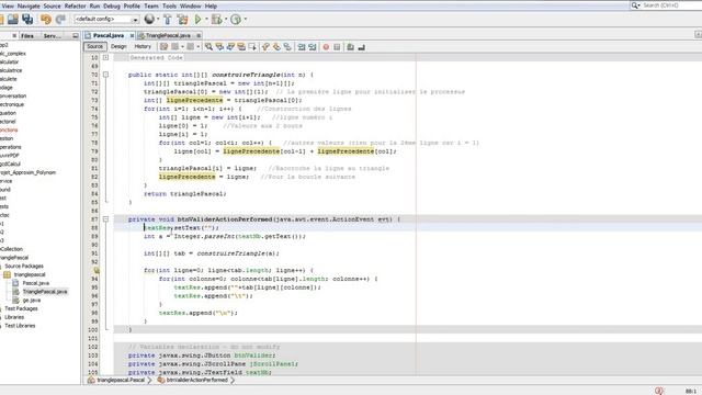 Triangle de Pascal en Java - Graphique смотреть онлайн