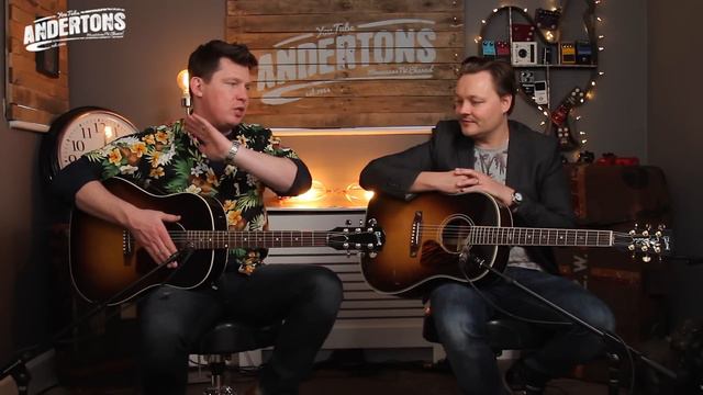 Acoustic Paradiso - Gibson J45 Standard & J45 Custom Comparison смотреть онлайн