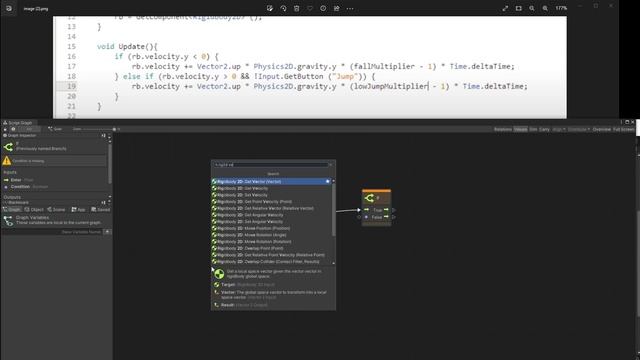 How to Translate C# script to Visual Scripting Graph in Unity смотреть онлайн