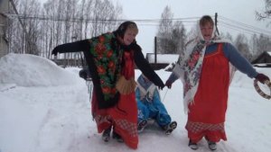 Видеоклип Зимушка-Зима поёт  Анастасия Калиниченко и ансамбль Разгуляй автор песни Меркучев Василий