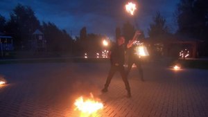 Fire Show на свадьбе