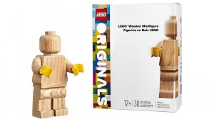 Деревянная минифигурка LEGO®