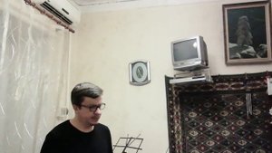 Фрагмент  урока.  Виталий  Малыш - тенор.   Педагог  вокала - Александр Капустянский.