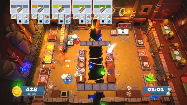 The Doodlettes play Overcooked 2: Part 5 Gameplay