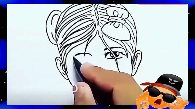 Как нарисовать стильную девочку (6)