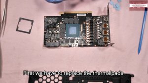 PALIT RTX 3070 GamingPro 8GB | THERMAL PADS & FAN REPLACEMENT | DISASSEMBLY | TEARDOWN | 4K Video