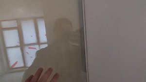 СмартОкна в ванной комнате, +скрытые двери под покраску #смарт-стекло #смартокна