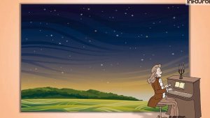 1 класс  «Музыка вечера». 
Автор: Наумова Сабрина