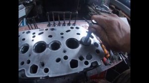 Доработка сёдел и притирка клапанов ГБЦ