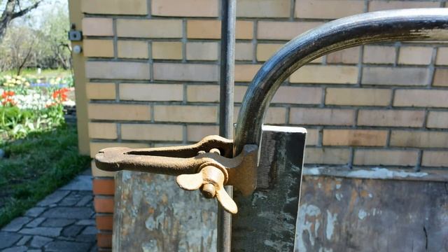 Качели из старой кровати Размеры Детали Garden Swing from Old Bed. Dimensions Details смотреть онлайн