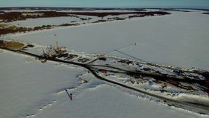 Сургут - новый мост, строительство.