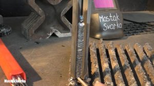 Учимся сваривать вертикальные швы