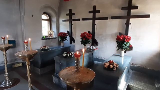 В часовне на Светлую седмицу