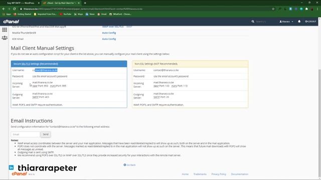 Contact Form 7 Not Sending Email On WordPress Website. SMTP server setup. смотреть онлайн
