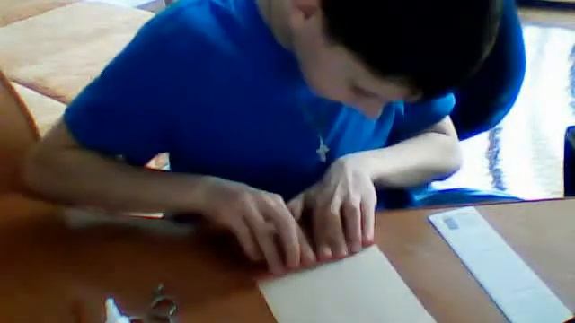 как сделать ручку из бумаги смотреть онлайн