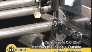 Автоматический двусторонний станок для обработки торцов труб DEF FA52+BTM, SOCO Machinery/