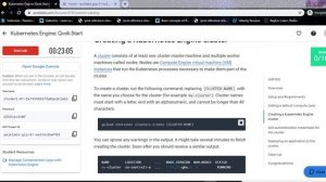 Lab 4: Kubernetes Engine: Qwik Start