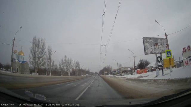 Луганск, ул. Линева от Юбилейного до Стройценра. 2021 12.31 смотреть онлайн