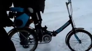 Самодельный веломопед?