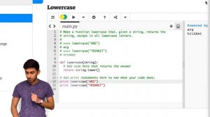 Hour of Python – Coding Challenge 1 | Lowercase and Uppercase