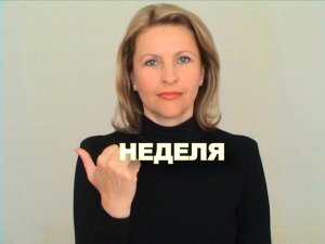ЖЕСТОВЫЙ ЯЗЫК. СЛОВАРЬ. Неделя