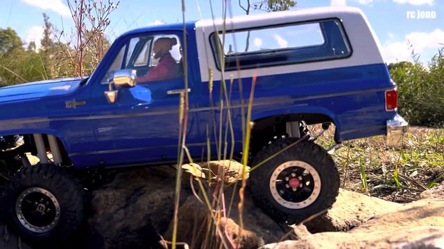 "Old New Blue" RC4WD TF2 Chevy Blazer Limited Edition 1/10 Scale RC Rock Crawler #rccrawler